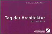 Nominierung zum Tag der Architektur 2013