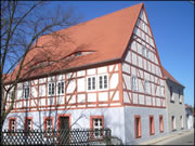 Pfarrhaus am Schloss Doberlug nach der Sanierung